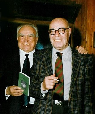 Turi Vasile e Antonio Piromalli - Roma, 1993