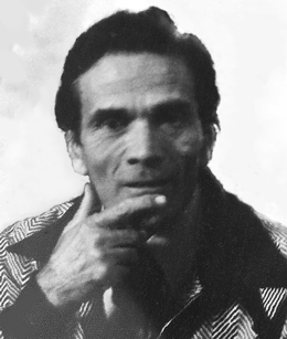 Pier Paolo Pasolini - primo piano - Calimera, 21.10.1975